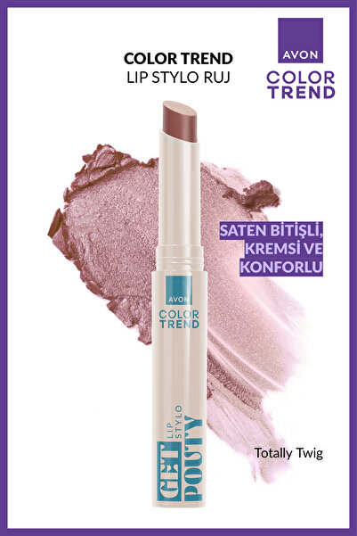 AVON Color Trend Lip Stylo Ruj - Totally Twig
