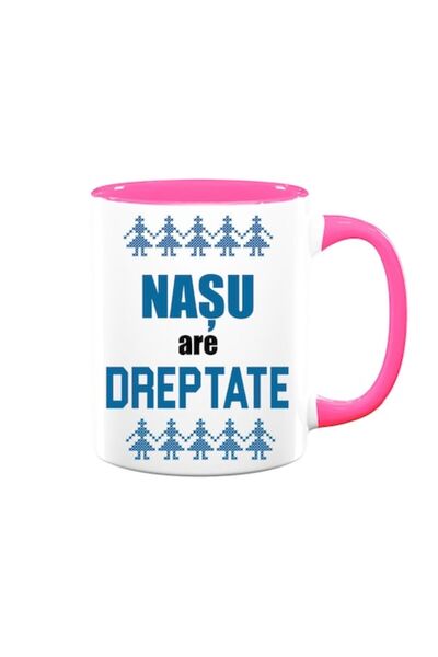 OEM Cană personalizată pentru Naș cu mesajul: „Nașul are dreptate”