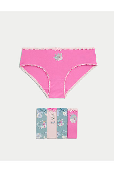 Marks & Spencer 5’li Paket Disney Frozen™ Pamuklu Külot (2–8 Yaş)