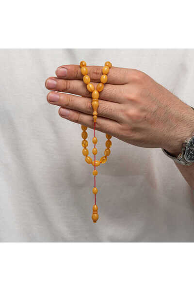 STUMBANNG سبحة صلاة عنبرية قابلة للضغط