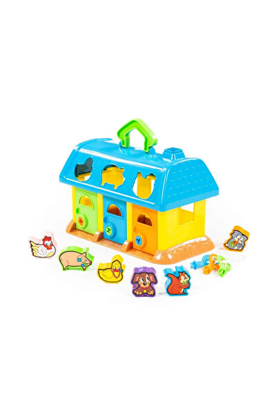 Polesie Casuta Educativa + Forme - My First Farm,