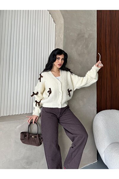 DİMA FASHİON Fi̇yomk Detailled Tri̇ko Hirka