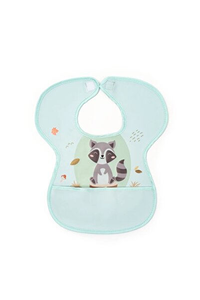 Sevi Bebe مريلة قماش زيتي من الفيلكرو