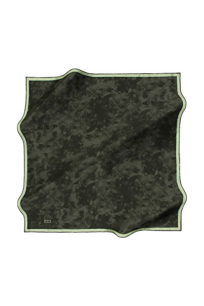 Aker Bulut Desen Saf İpek Sura Eşarp