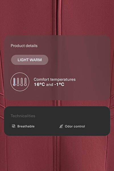 Oysho Light warm nerve technical jacket