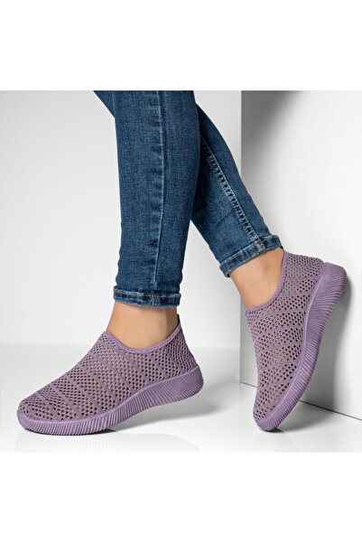 Modlet.ro Espadrile sport perforate violet pentru femei MOD13061