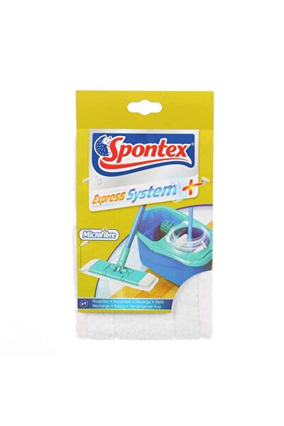 Spontex Rezerva mop plat microfibra Spontex, dimensiune 28x12x1.2 cm