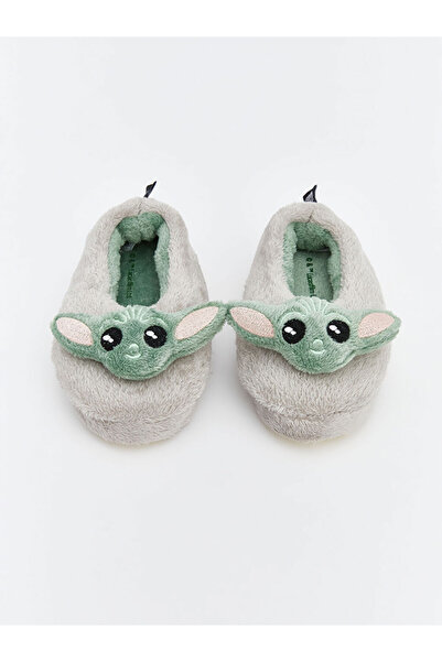 LC Waikiki Star Wars Figürlü Pelüş Erkek Çocuk Panduf