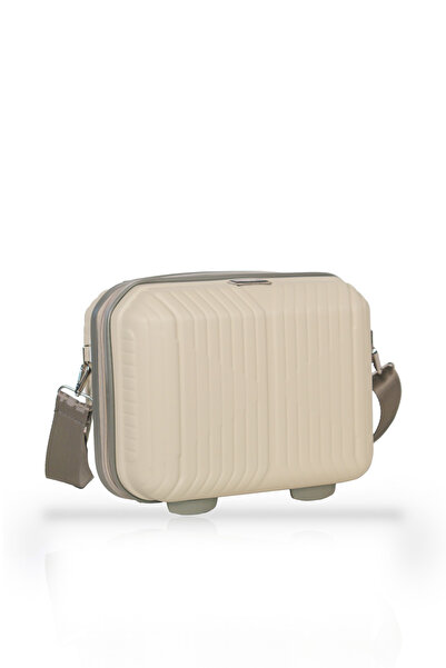 GROUND Sirius Gar Makyaj Çantası Kemik Gri - 10728