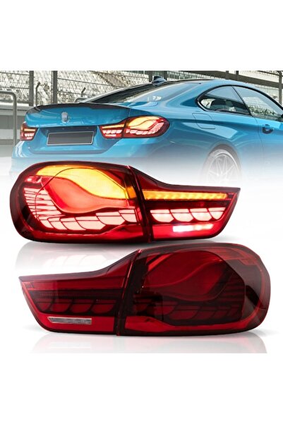 AutoUp Stopuri OLED GTS Style pentru BMW Seria 4 F32 F33 F36 F82 F83 2013-202...