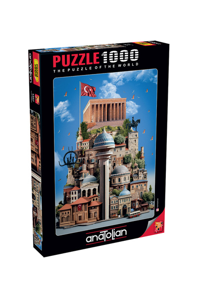 Anatolian Puzzle 1000 Parça Yapboz Puzzle - Ankara 1207