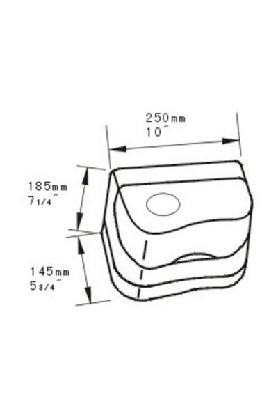 LİMPİO Uscător de mâini și păr HD 120, Oprire automată după 60 de secunde, Putere: 1200 W, Debit de aer: 71 m³/h,