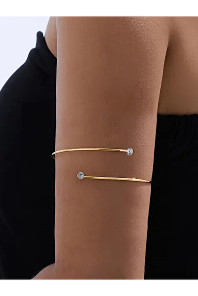 glomod Ayarlanabilir Gold Kadın Pazu Bilekliği / Kol Aksesuarı /Metal Kol Bil...