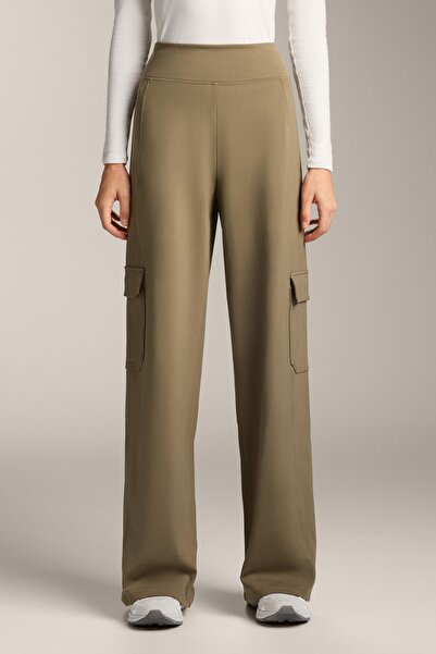 Oysho High-rise Warm cargo trousers