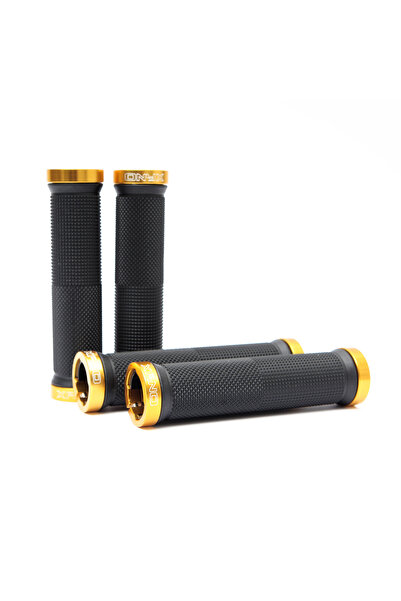 Other Set de 2 mânere pentru bicicletă, inel negru/auriu