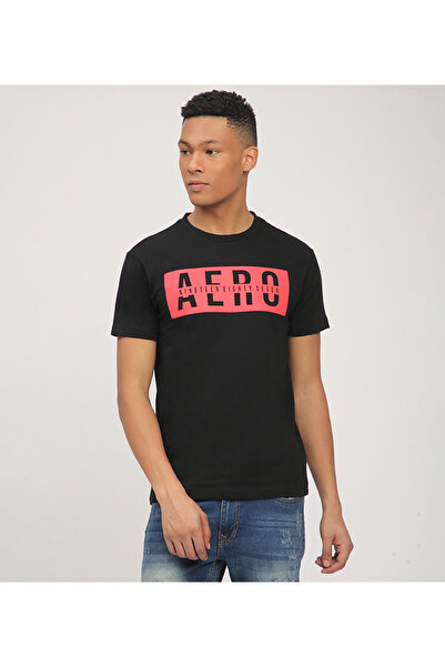 Aeropostale Black Men's Aero Graphic T-Shirt
