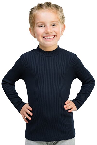 Patriko SET 3 PIECE PENTRU FETE & BĂIEȚI, NEGRU-ROZ-ALB, PULOVER CU Gâtul Pescar, Subțire - Mărimea -1 MAI MARE DE LA VOI