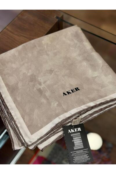 Aker Κασκόλ Sura από καθαρό μετάξι με σχέδιο σύννεφο