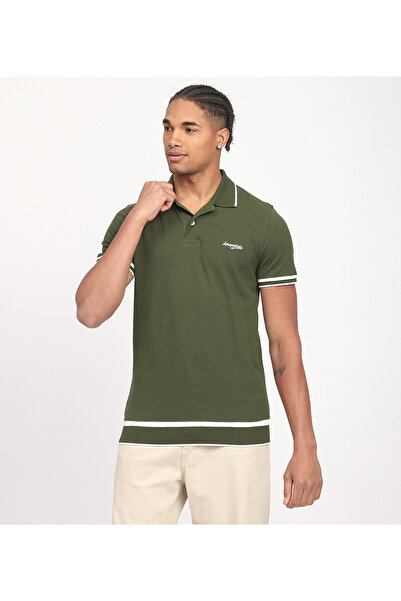 Aeropostale Green Men's Aero Polo T-Shirt