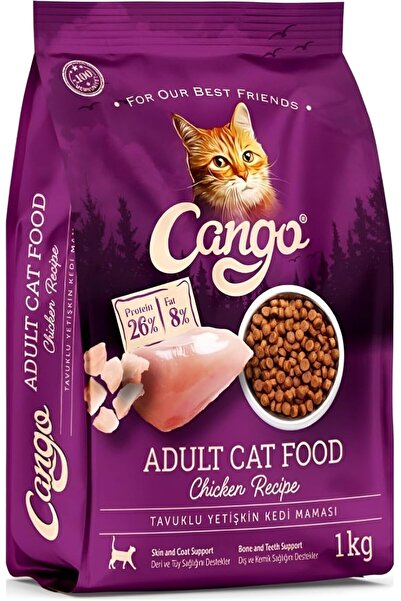 Cango طعام للقطط البالغة - وصفة دجاج، 1 كجم