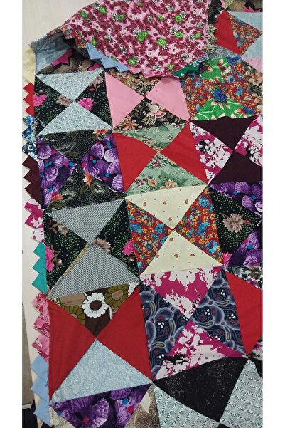 Papatyam 90*140 Size / Forty Patches / Suitable for Double-Sided Use / with Fiber Inside / Children's Blanket / Quilt /