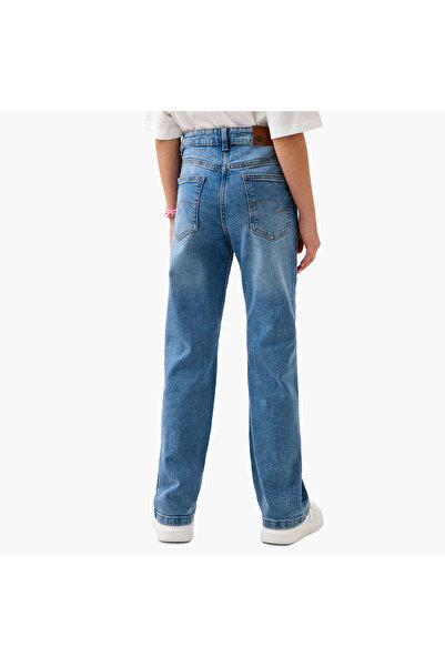 Lee Cooper Girls' Regular Fit Jeans