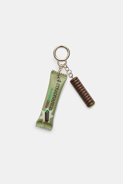 Stradivarius Matcha çikolatalı anahtarlık charm