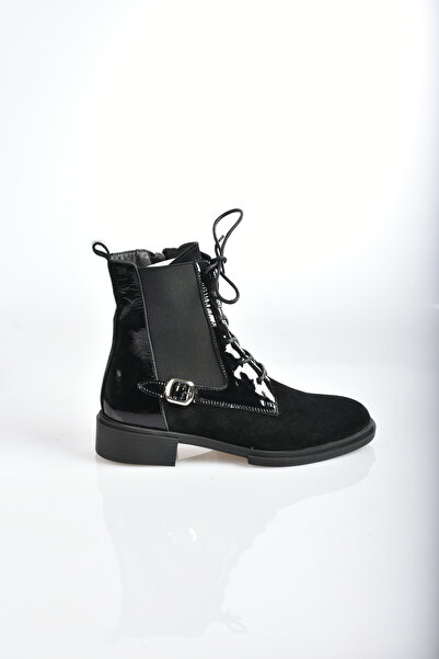 MEMORY حذاء نسائي من الجلد الطبيعي – حذاء جلدي أنيق بنعل 3.5 سم MS0116117