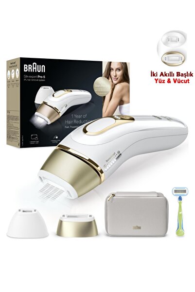 Braun IPL Silk·expert Pro 5, Evde Tüy Alma, Çanta, Venus Tıraş Makinesi, 2 Ba...
