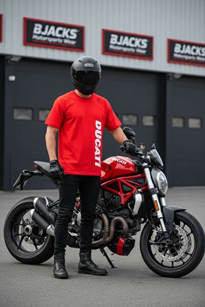 BJACKS Motorsports Wear Μπλουζάκι DUCATI Ikon Premium