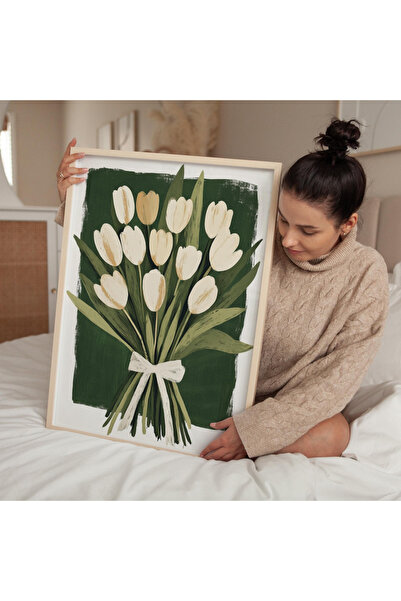 Tuba Decor Tablo dintr-o singură bucată cu rame din lemn pentru sufragerie, sufragerie, bucătărie