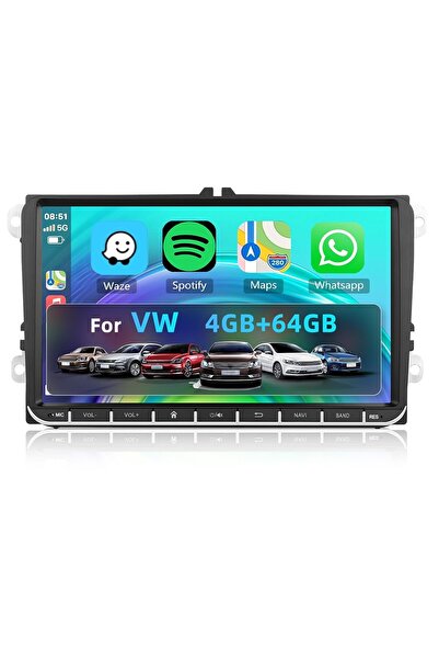 OEM Navigatie Android 4GB, ecran 9inchi, Golf 5, Golf 6, Passat B6, B7, Polo, Jetta, Touran T5 Octavia 2