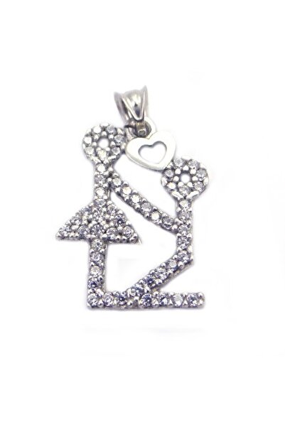 dalip 925 Silver Pendant Lovers