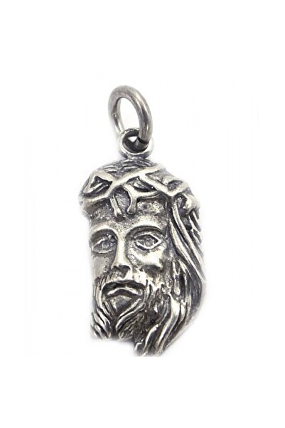 Bibilel Ασημένιο μενταγιόν 925, το πρόσωπο του Ιησού