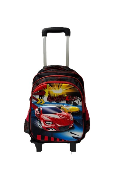 Dartonia Ghiozdan tip troller 2-în-1 cu LED-uri pentru copii