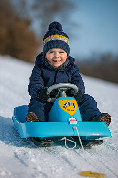 TOHA Rally Kızak | Direksiyonlu Kar Kızağı | 36+ Ay | 50 Kg Taşıma Kapasiteli...