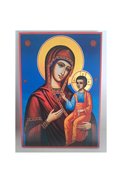OEM Icon of the Mother of God with the Child painted on wood