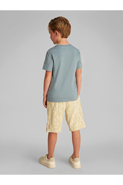 Calvin Klein Boys Trooper Slogan Graphic Crew Neck T-Shirt