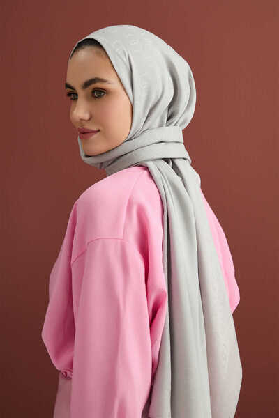 Imannoor Zincir Desen İpek Şal 70x210