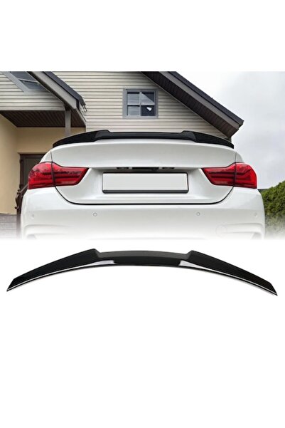 AutoUp Eleron Spoiler Portbagaj M Style BMW Seria 4 F32 2013-2021 - Negru Lucios
