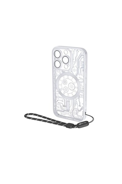 Prio Husă elegantă de telefon, MAG, iPhone 15 Pro Max, argintie,