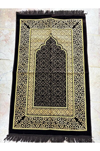 GÜRLEK TEKSTİL سجادة صلاة مخملية فاخرة - سجادة صلاة دودي جورليك
