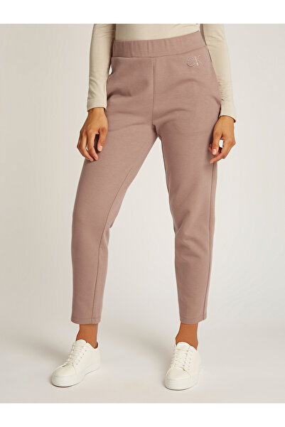 Calvin Klein Women Brownie Satin Tailored Joggers