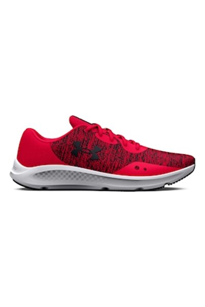 Under Armour , Light Logo Charged Pursuit 3 Running Shoes, Red, Faded Black, 7
