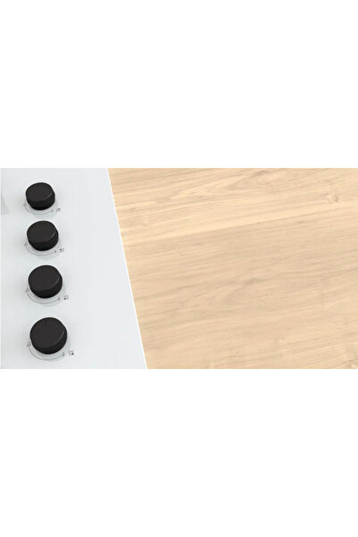 Profilo OE37H2P10D Beyaz 67 Cm Ankastre Cam Ocak