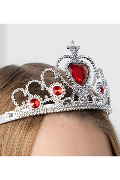 Mustran Corație de piatră Culoare roșie Frozen Elsa Anna Frozen Crown