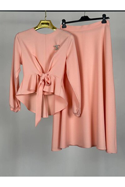 Moda Pery Φούστα Διπλό Σετ