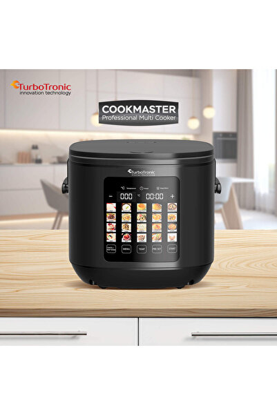 TurboTronic Multicooker TT-DMC23, 860W, 5L, 20 programe de gatit, Afisaj LCD