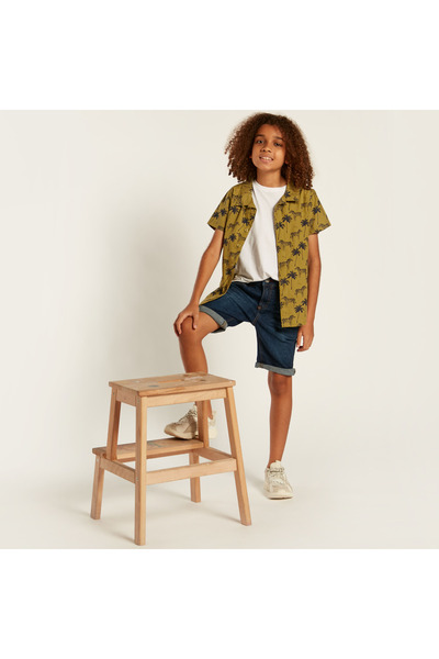 Lee Cooper Regular Fit Denim Shorts