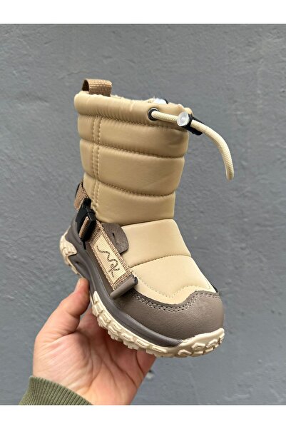 Marco Kids KÜRKLÜ ÇOCUK KAR BOTU, KAYDIRMAZ TABAN, SUYA VE SOĞUĞA DAYANIKLI